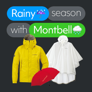 Rainy season with Montbell