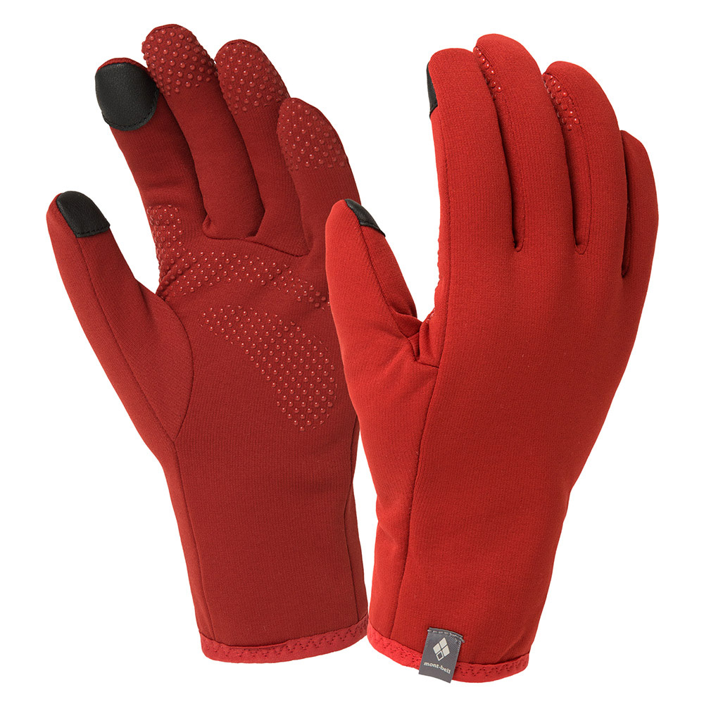 트레일 액션 장장갑 남 RED