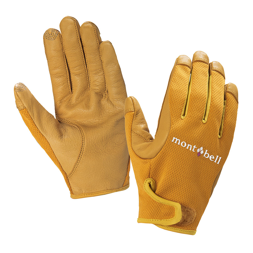 트레킹 장갑 여 MUSTARD