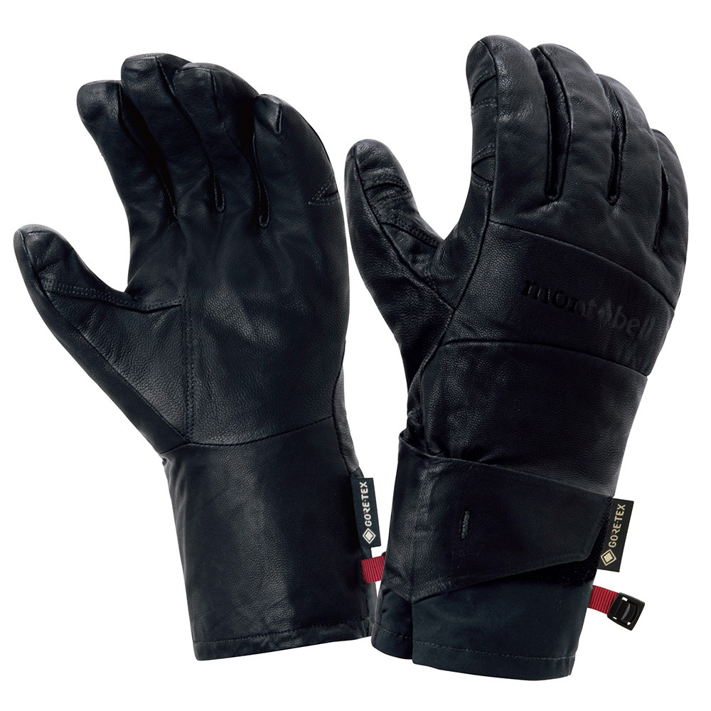 윈터 가죽 장갑 BLACK