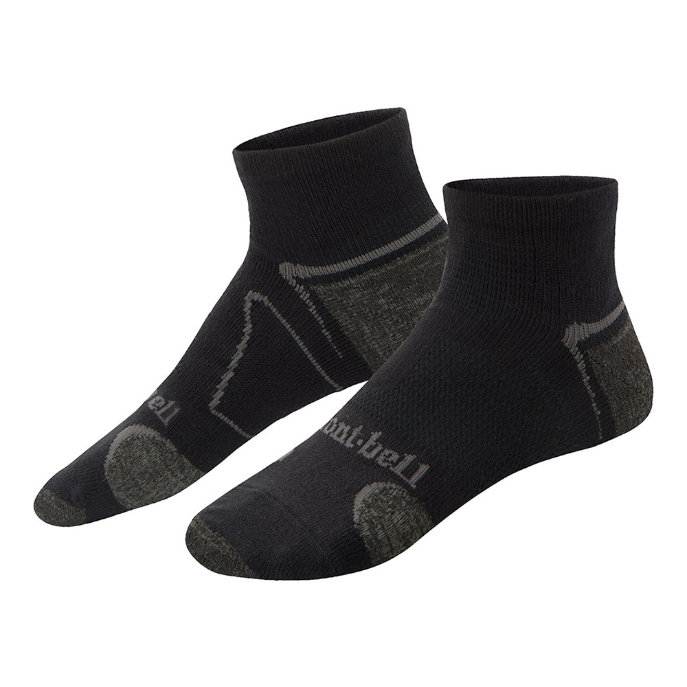 위크론 서포텍 트래블 숏 양말 BLACK