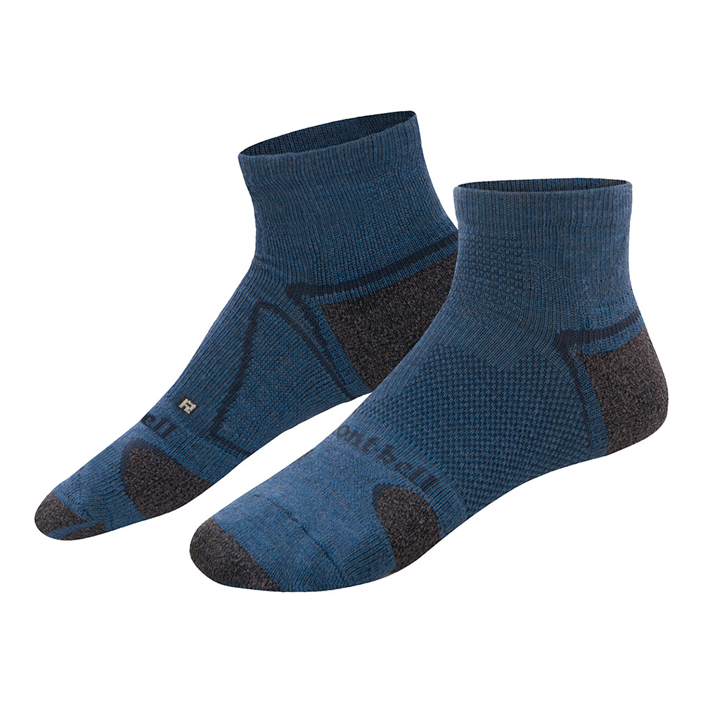 메리노울 서포텍 숏 양말 여 NAVY