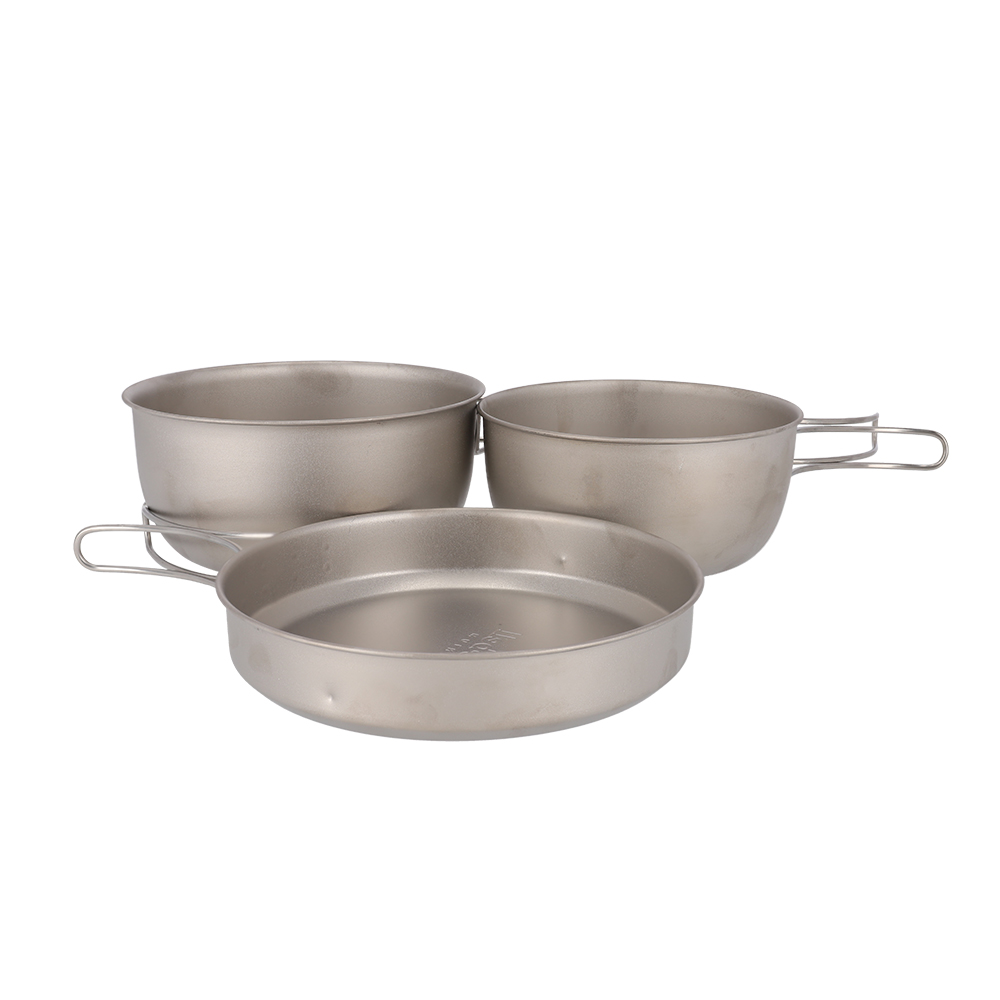 티타늄 보울 디쉬 세트 SILVER