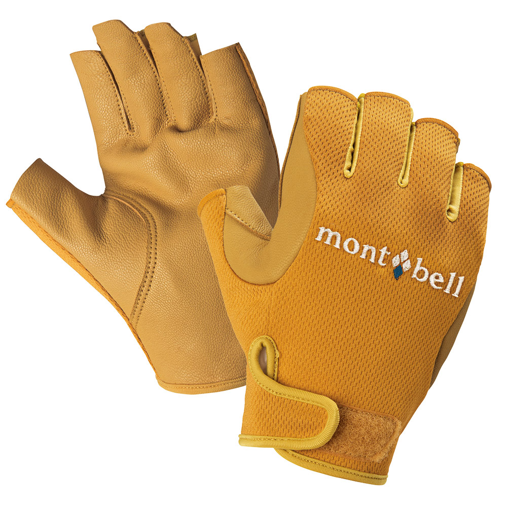 트레킹 반장갑 남 MUSTARD