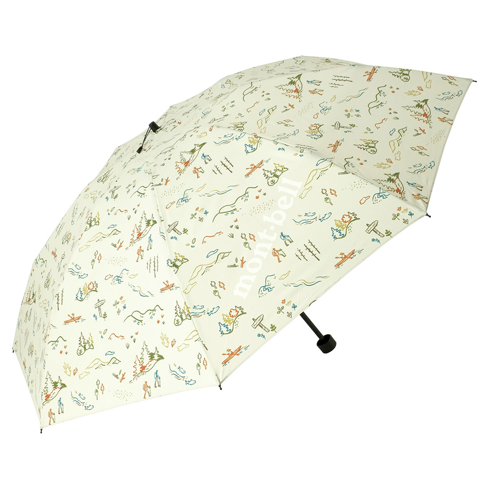 프린트 트레킹 우산 55 WHITE