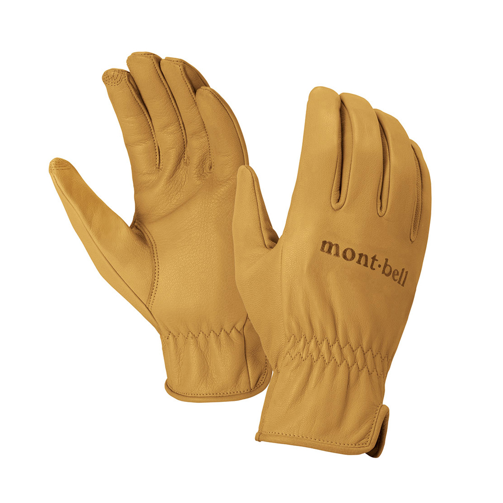 필드 가죽 장갑 MUSTARD