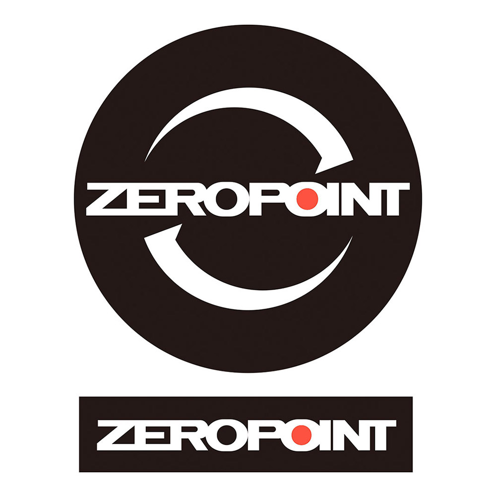 스티커 ZERO-POINT #2 BLACK
