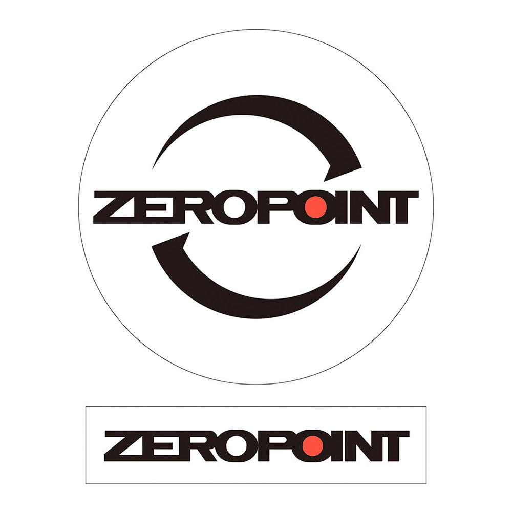 스티커 ZERO-POINT #2 WHITE