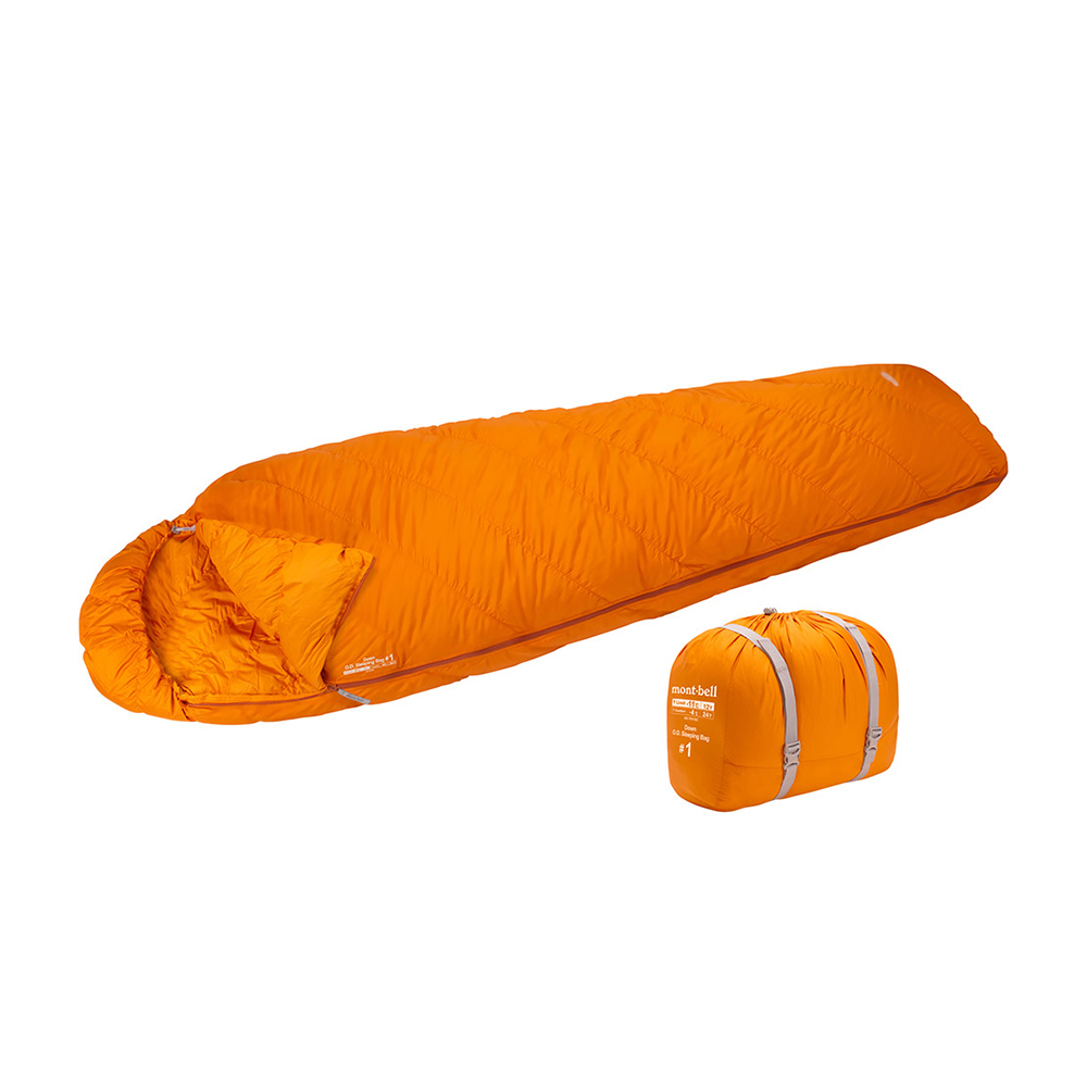 O.D. 다운 슬리핑 백 #1 ORANGE
