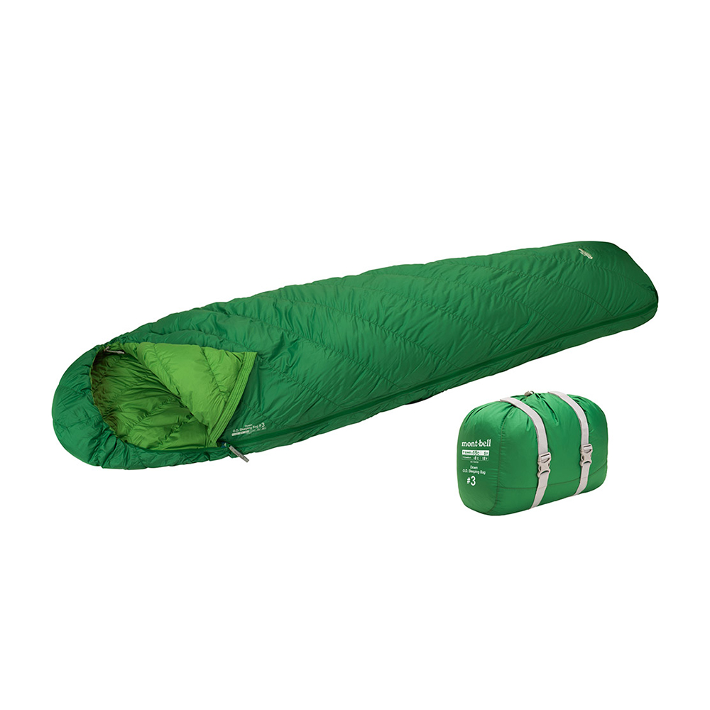 O.D. 다운 슬리핑 백 #3 GREEN
