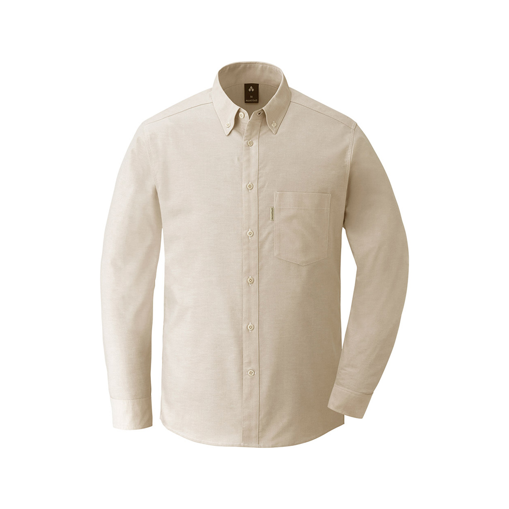 코어스펀 옥스퍼드 버튼 다운 셔츠 2 LIGHT BEIGE