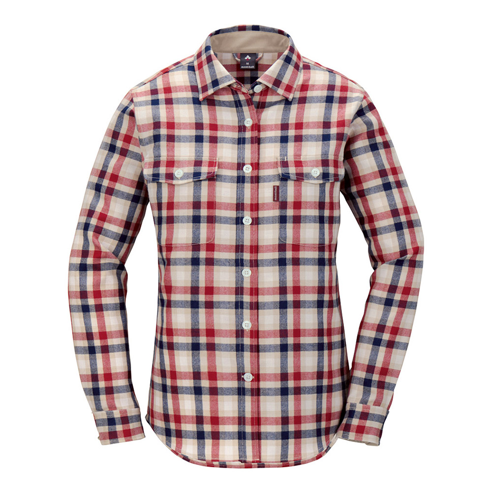 메리노울 트레일 셔츠 여 IVORY