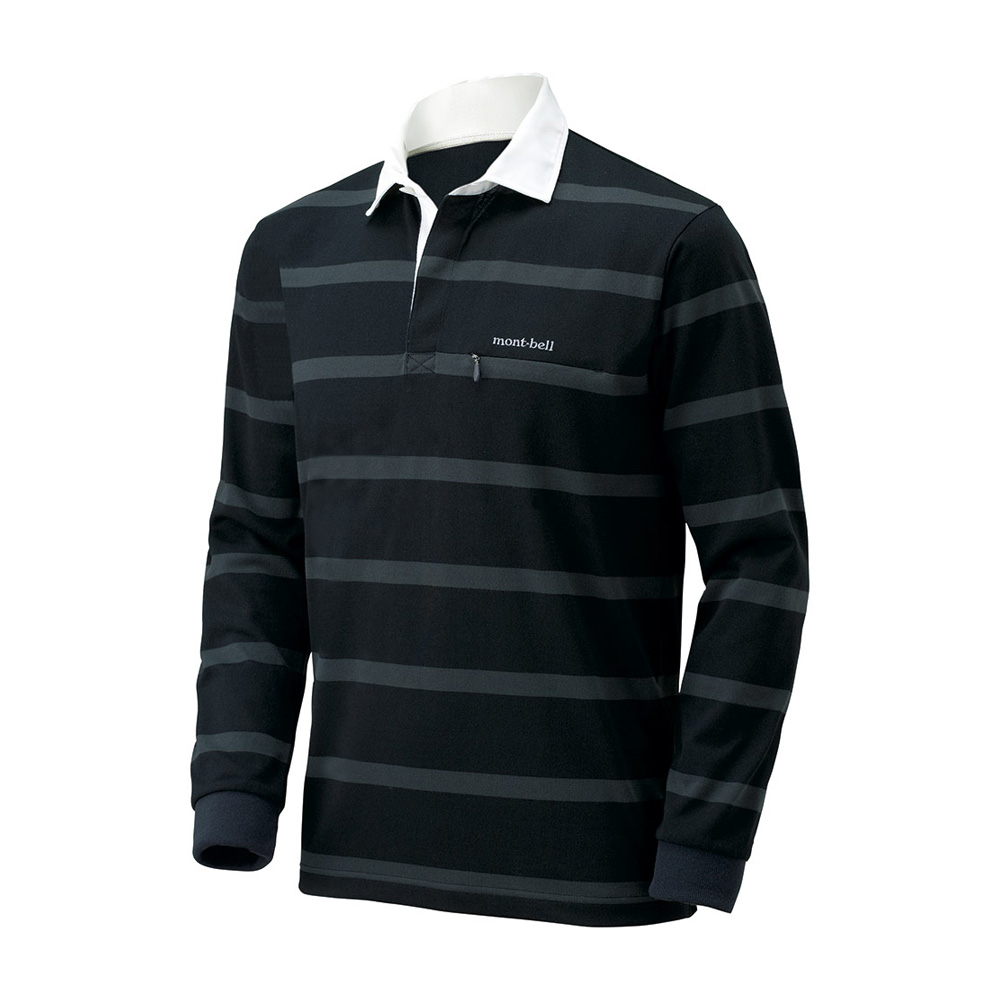 위크론 러거 셔츠 LS 남 BLACK