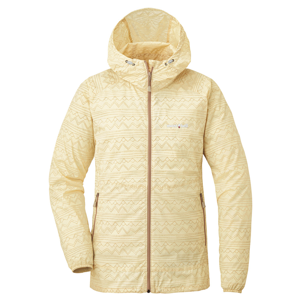 윈드 블라스트 프린트 파카 여 IVORY