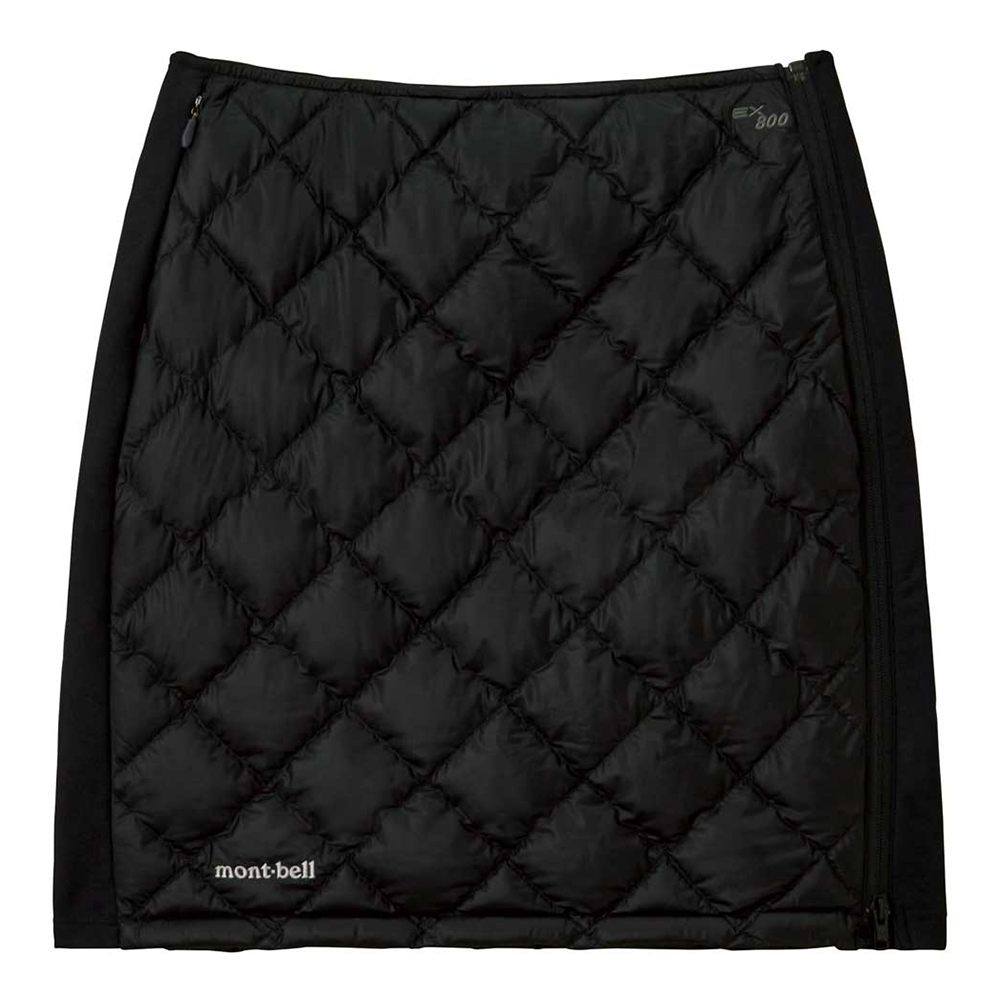 수페리어 다운 스커트 BLACK