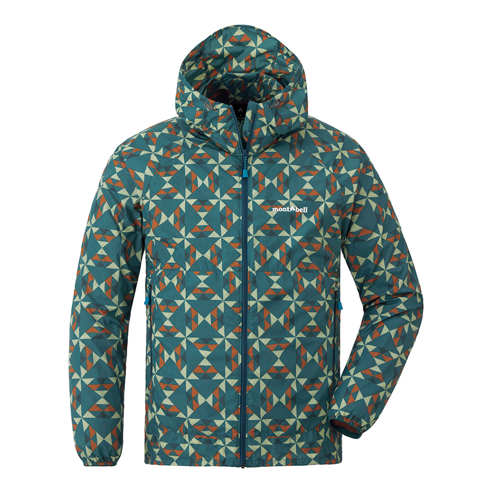 윈드 블라스트 프린트 파카 남 DARK GREEN