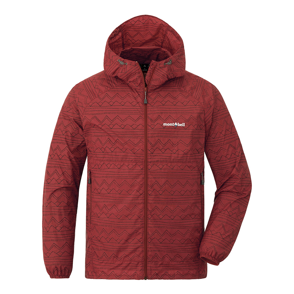 윈드 블라스트 프린트 파카 남 BROWN