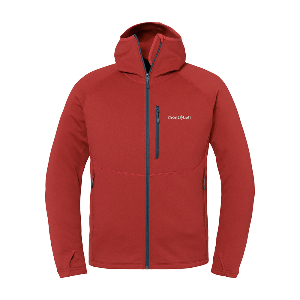 트레일 액션 후드 자켓 남 RED