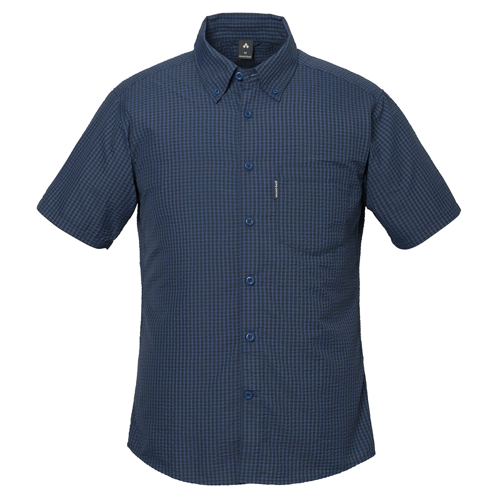 위크론 드라이터치 숏슬리브 셔츠 남2 DARK NAVY