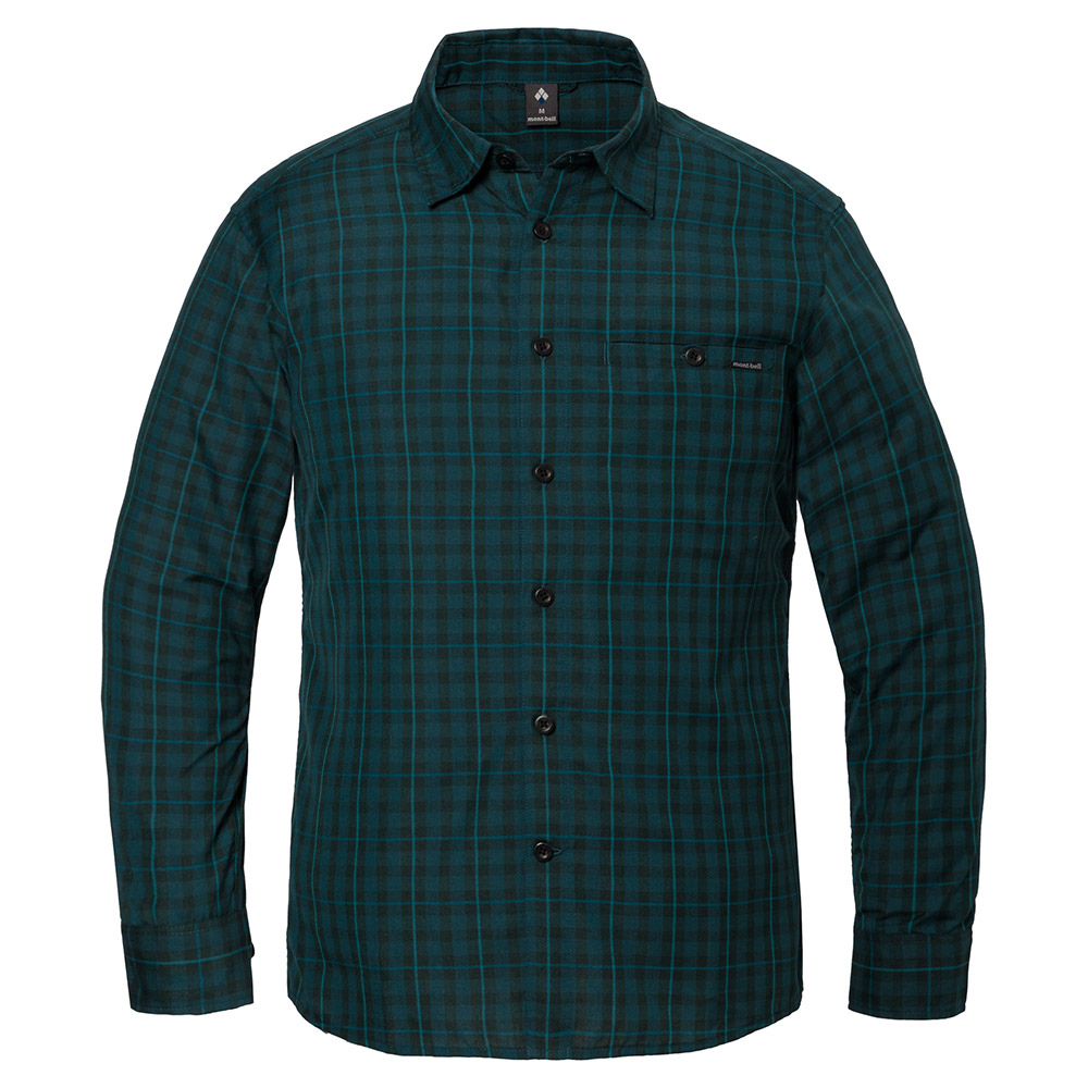 위크론 라이트 싱글포켓 L/S 셔츠 남 TEAL