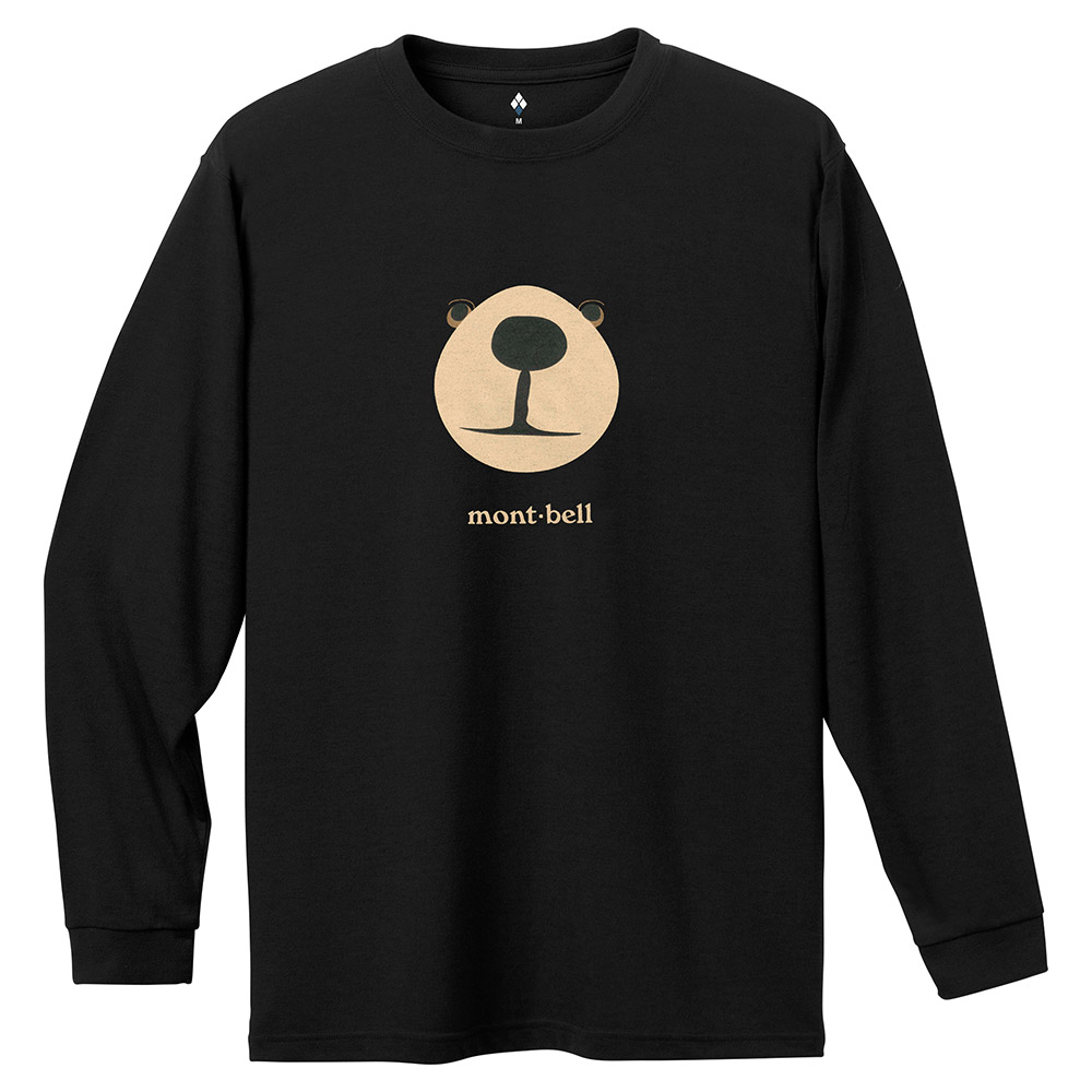 WIC L/S 몬타베어 페이스 T BLACK