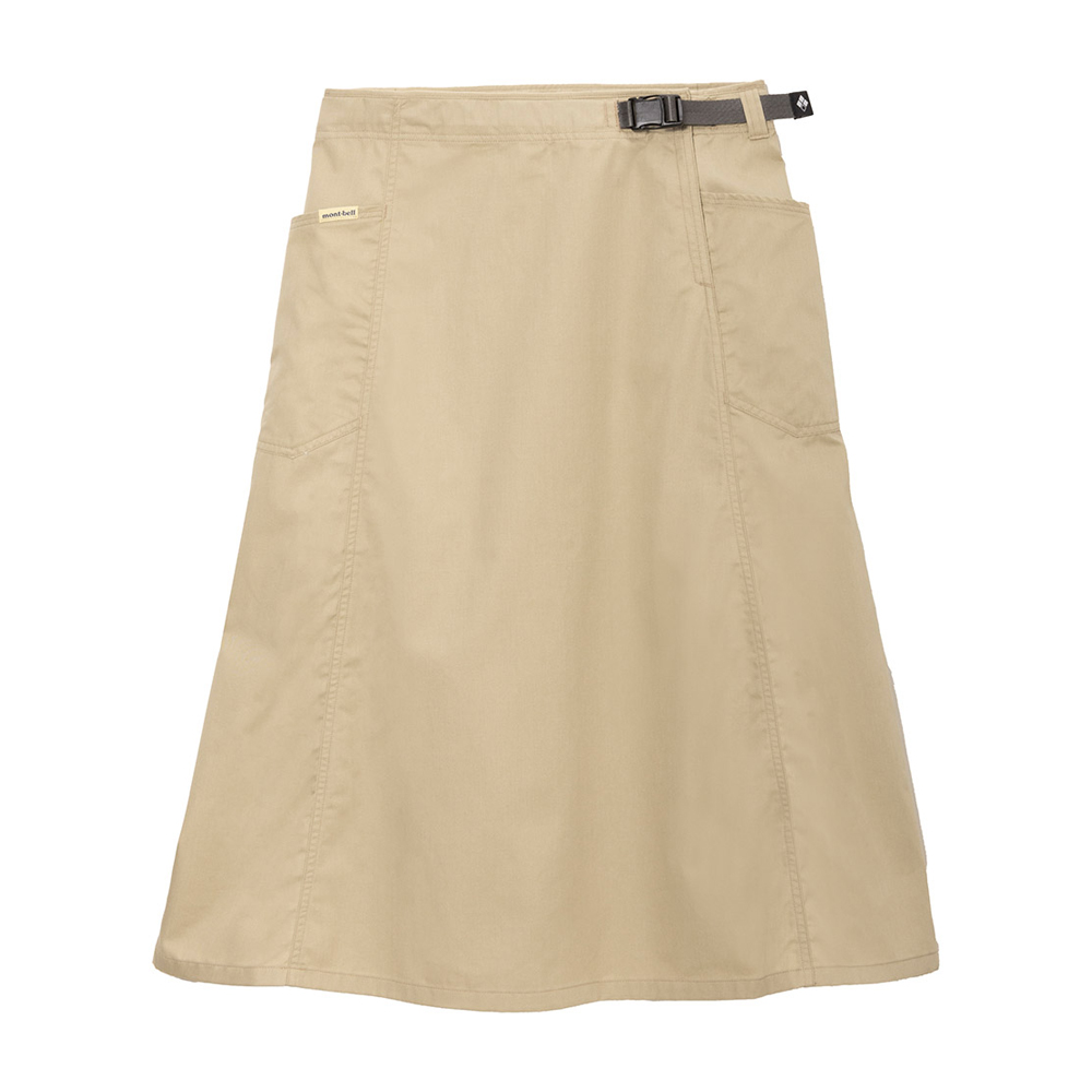 코어스펀 롱스커트 BEIGE