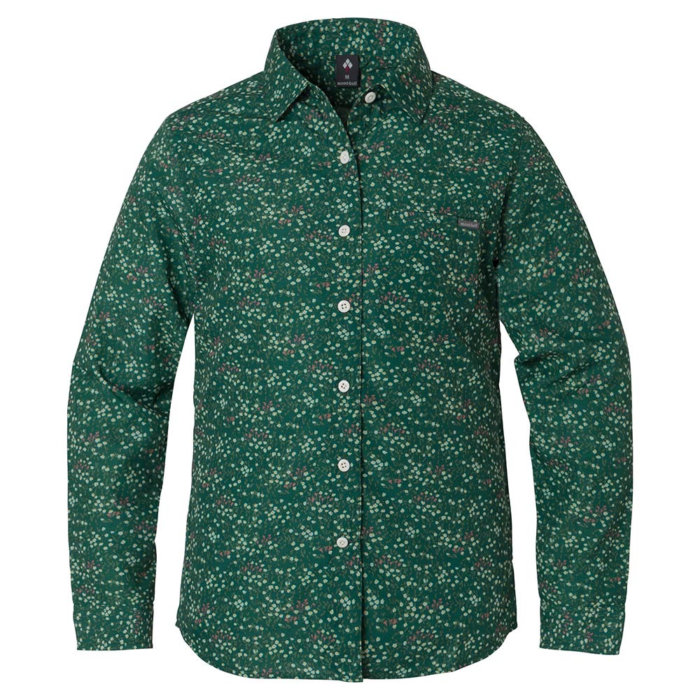 WIC 라이트 프린츠 L/S 셔츠 여 GREEN