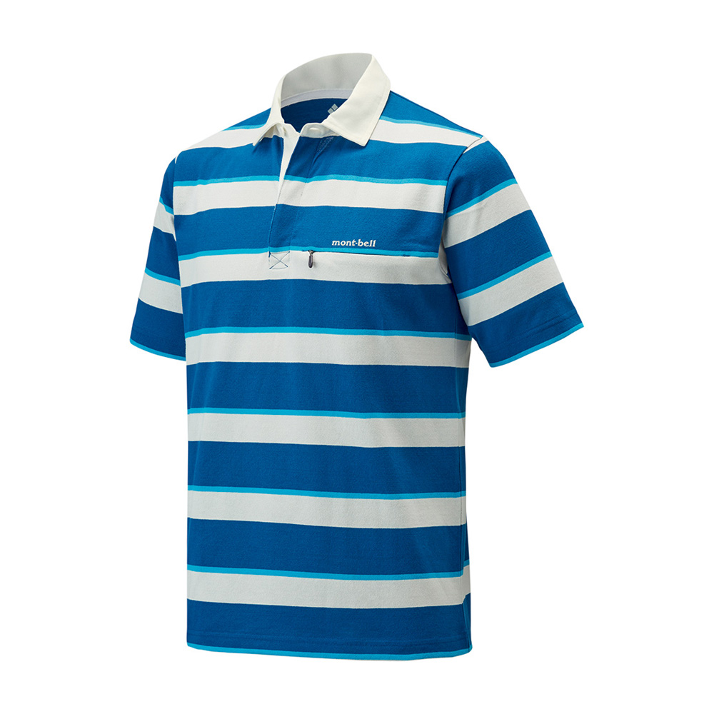 위크론 라거셔츠 하프슬리브 남 BLUE