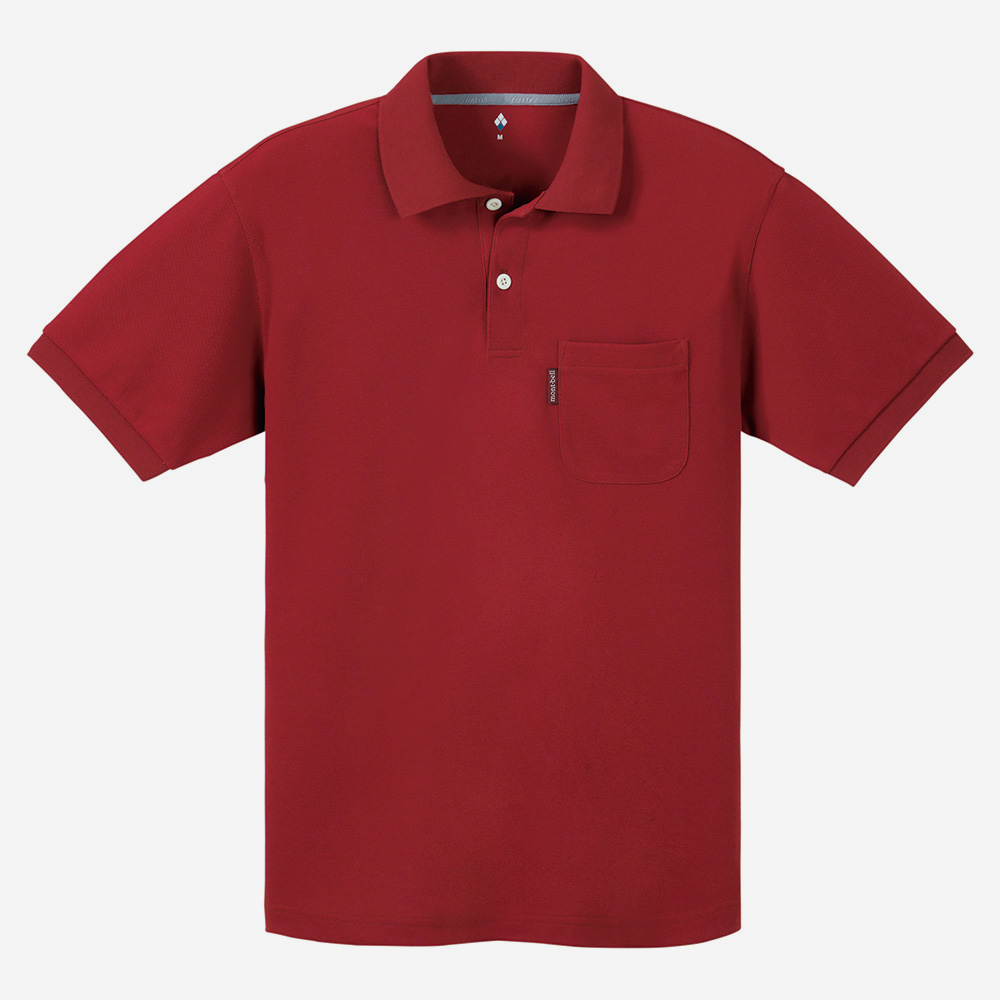 위크론 폴로 셔츠 남 BURGANDY