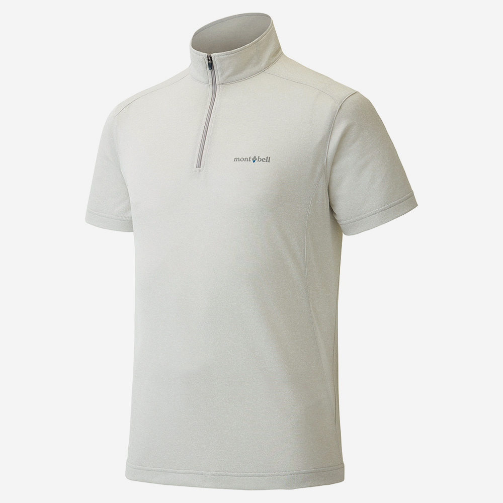 위크론 지오 쇼트 슬리브 집 셔츠 남 OFF WHITE