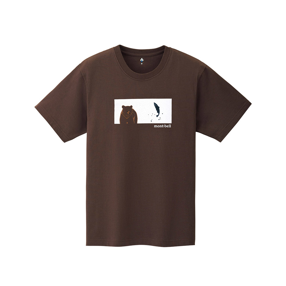 PS 코튼 곰과 연어 DARK BROWN