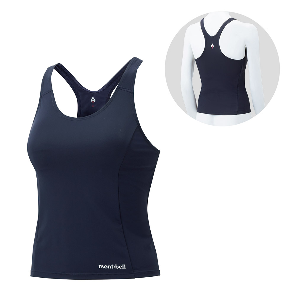 아쿠아 탱크 탑 여 DARK NAVY