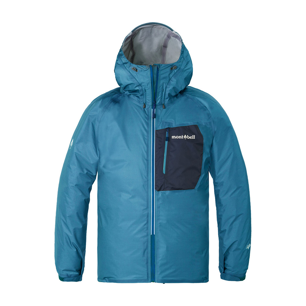 슈퍼 드라이텍 피크 쉘 자켓 남 TURQUIOSE BLUE