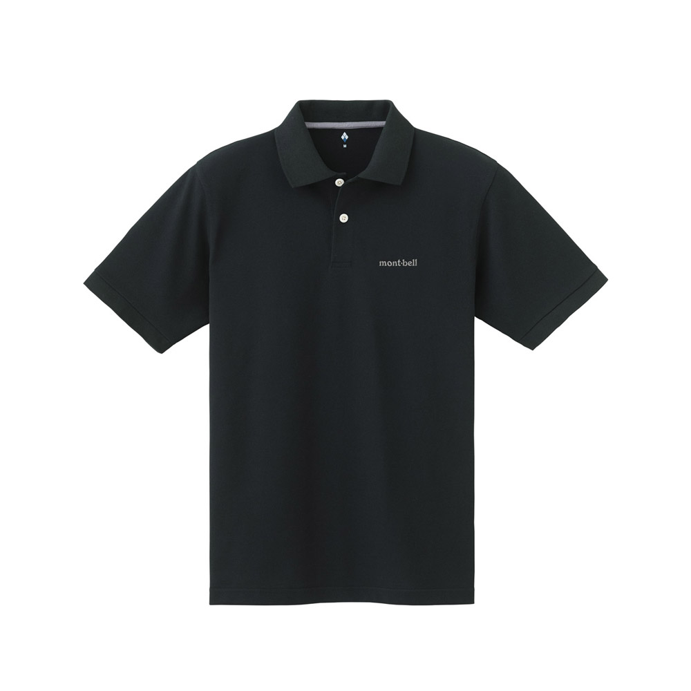 코어 스펀 폴로 티 남 BLACK
