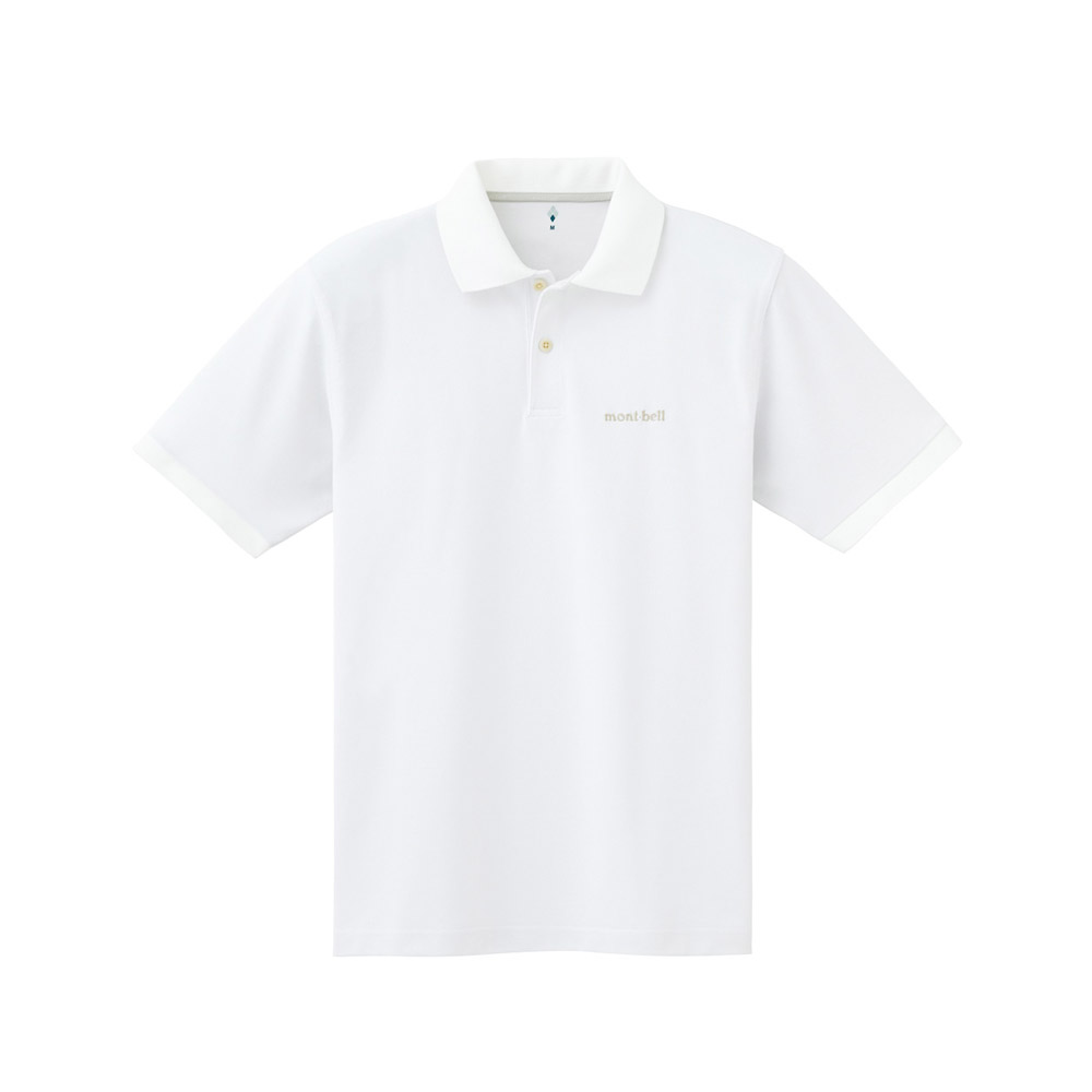 코어 스펀 폴로 티 남 WHITE