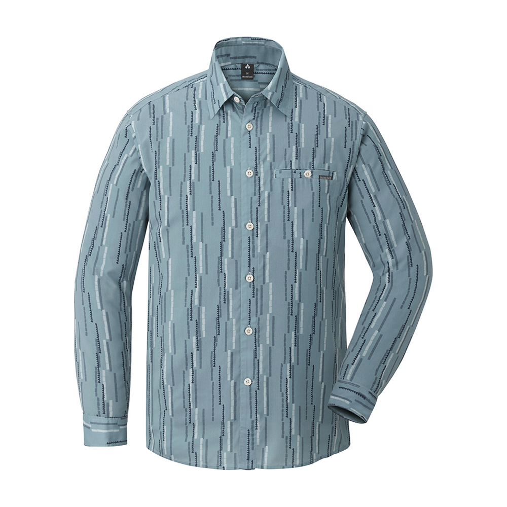 위크론 라이트 프린트 롱슬리브 셔츠 남 MINT