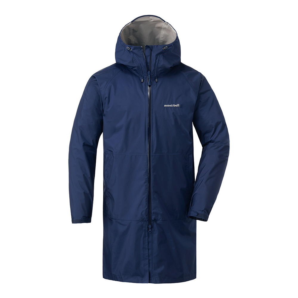 팩 랩 레인 코트 NAVY