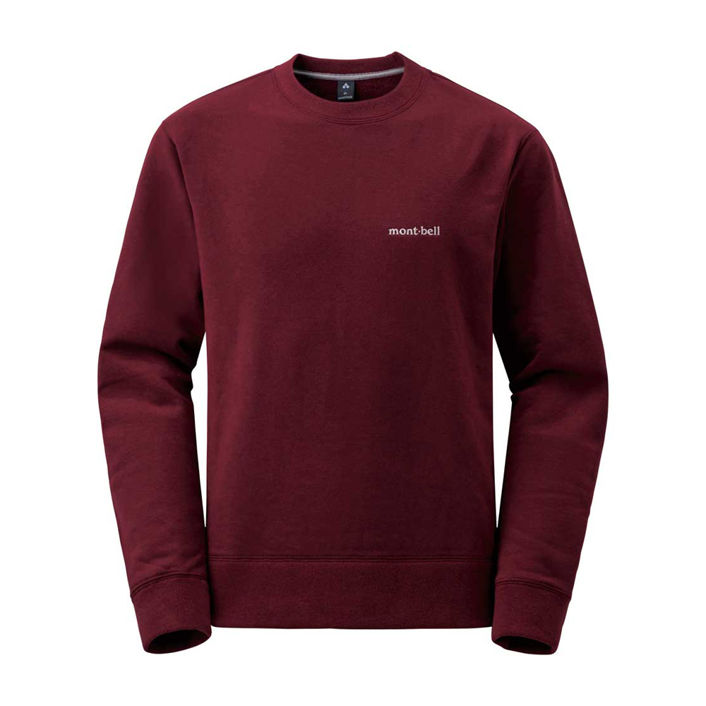 코튼 스웻 맨투맨 셔츠 BORDEAUX