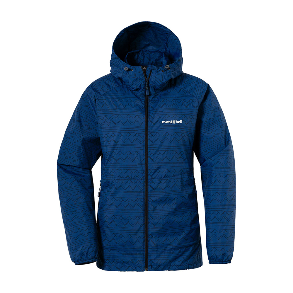 윈드 블라스트 프린트 파카 여 DARK NAVY