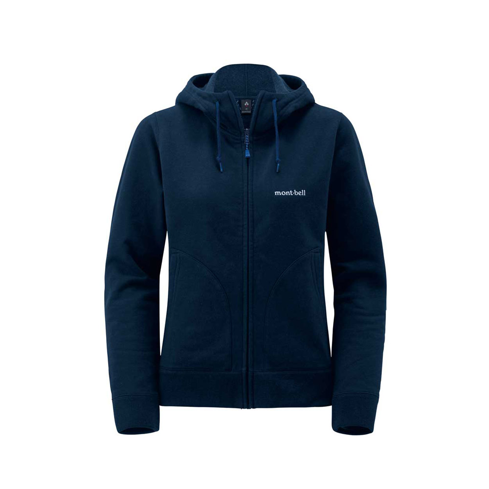 코튼 파카 후디 집업 여 DARK NAVY