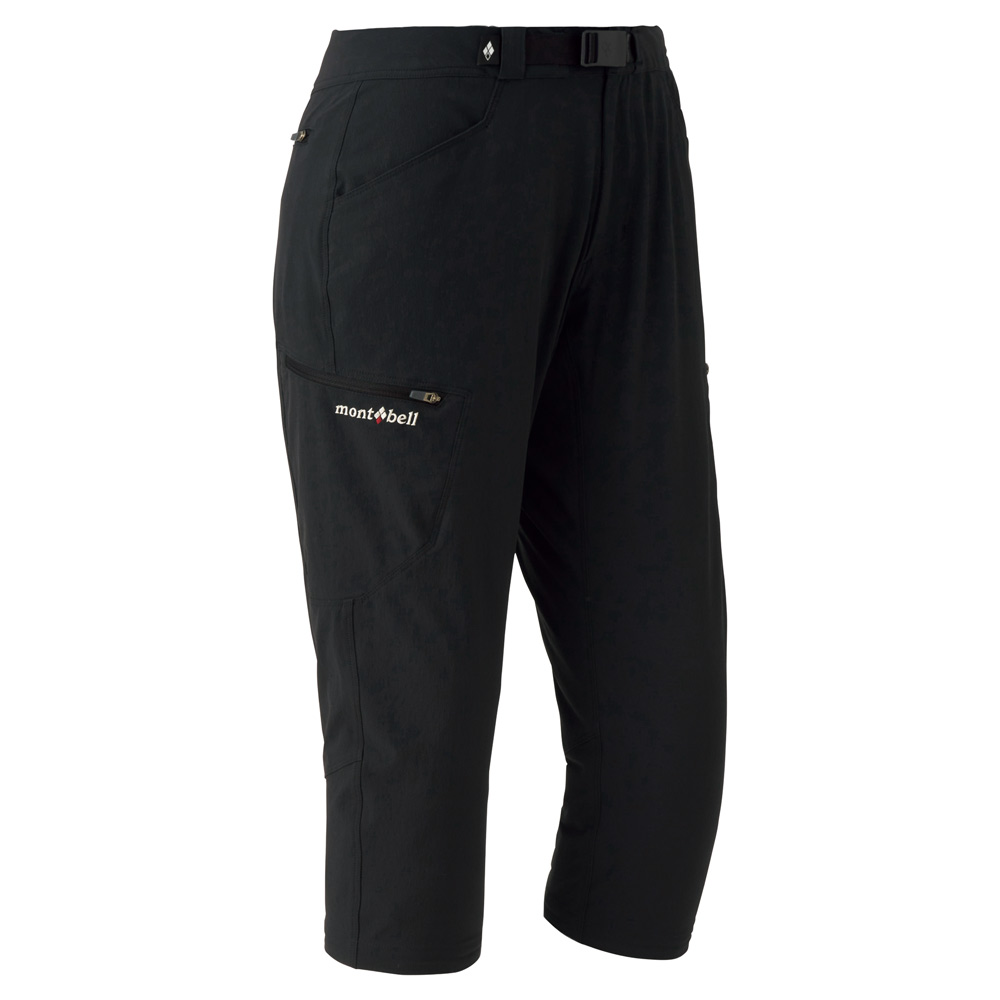 프리 라이드 7부 팬츠 여 BLACK