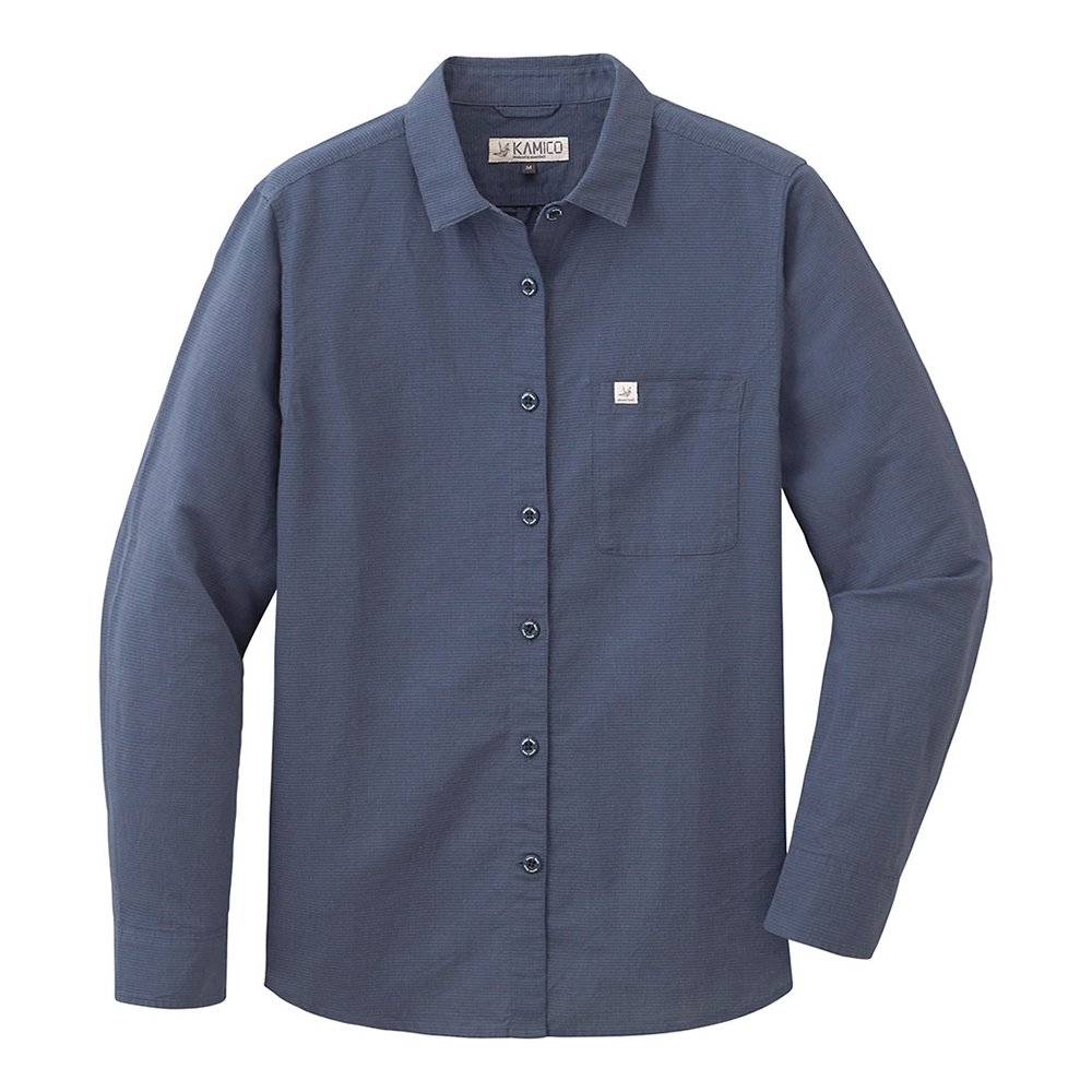 카미코 LS 셔츠 여 DARK NAVY