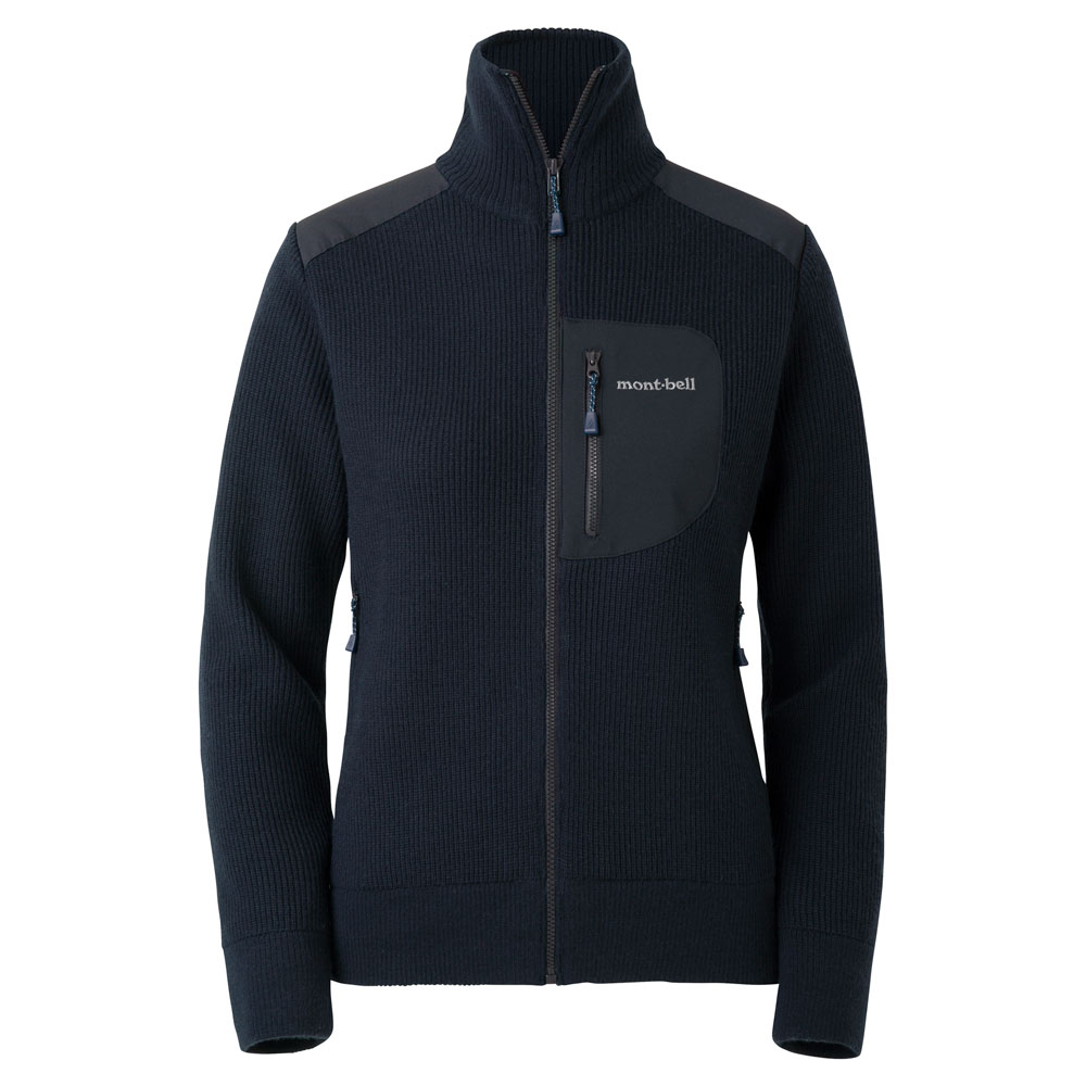 미텔레기 풀집 스웨터 여 NAVY