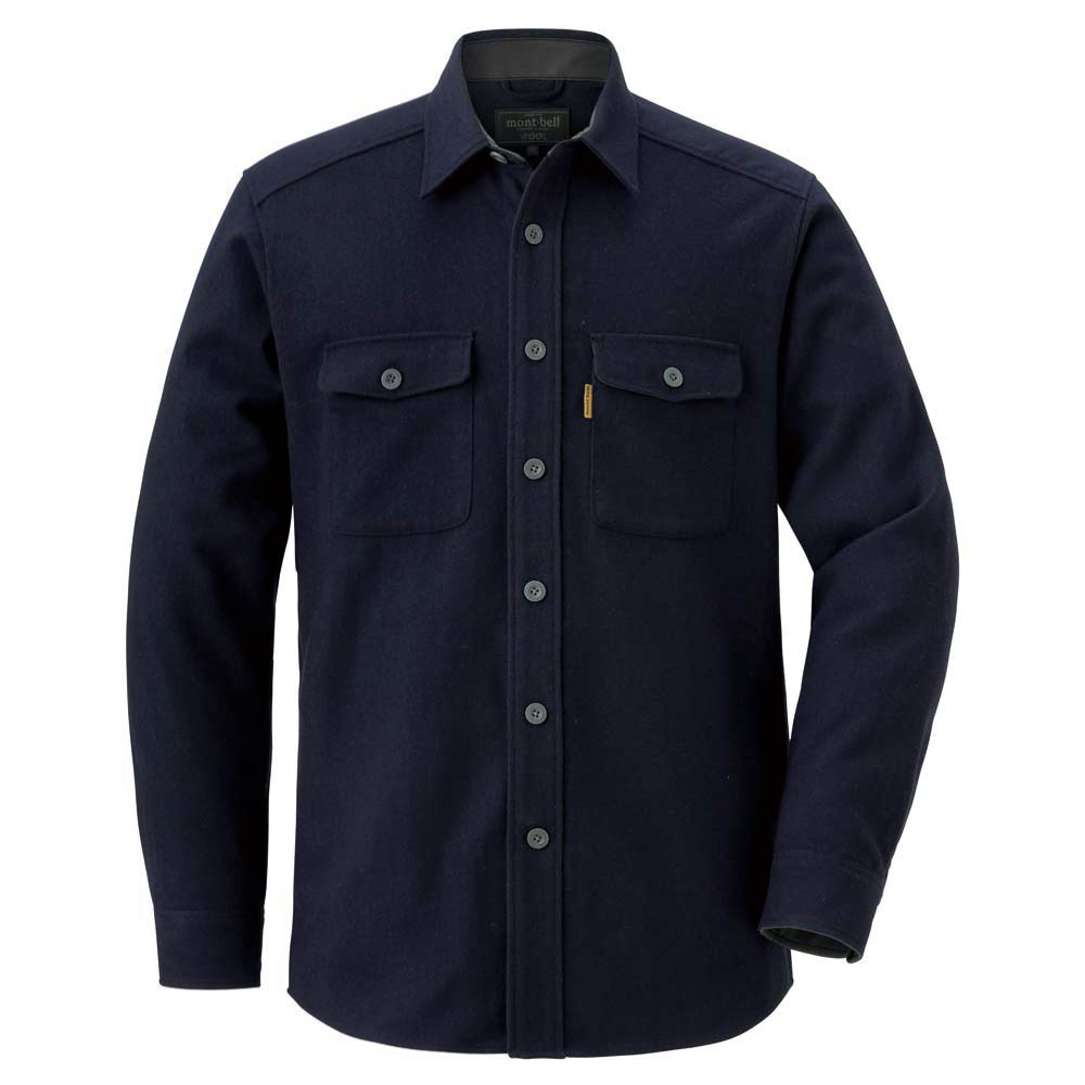 울 마운틴 셔츠 남 DARK NAVY