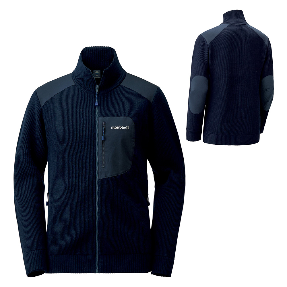 미텔레기 풀 집 스웨터 남 DARK NAVY