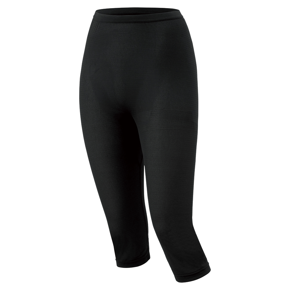 지오 라인 쿨 메쉬 7부 타이츠 여 BLACK