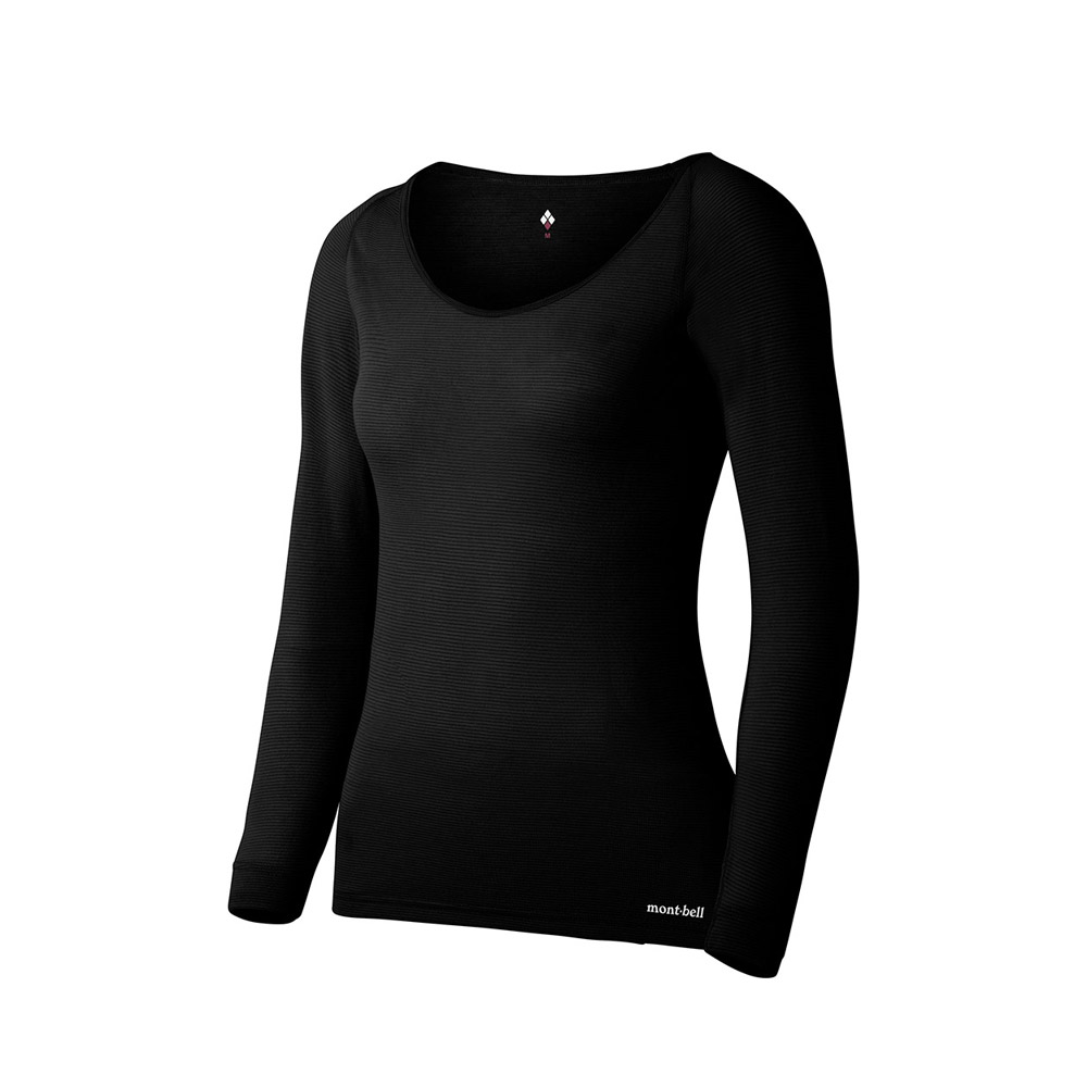 지오라인 L.W. U넥 셔츠 여 BLACK